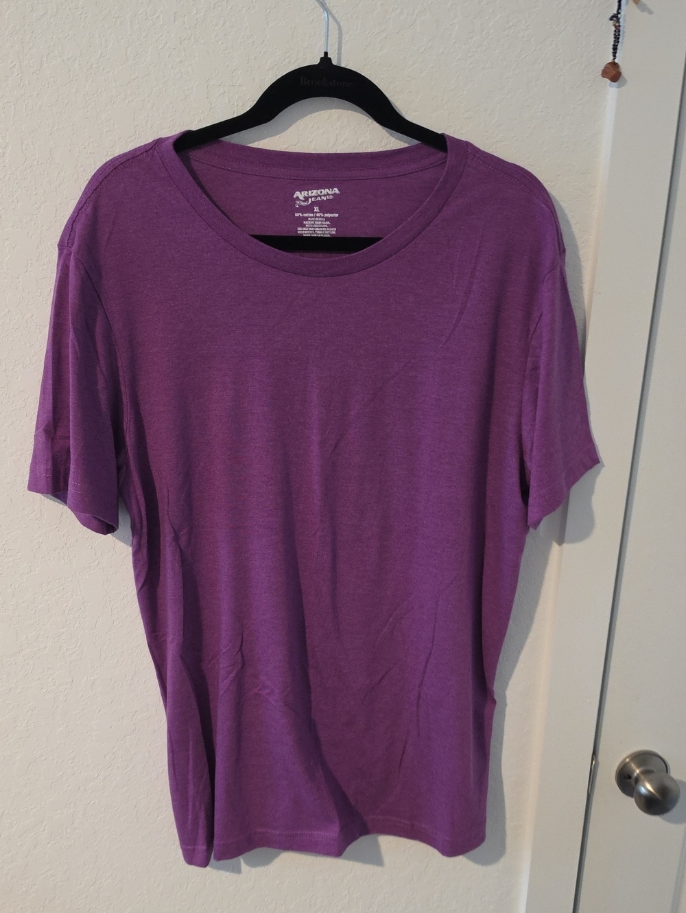 Arizona Jean Company Short Sleeve Crewneck Tee in Purple